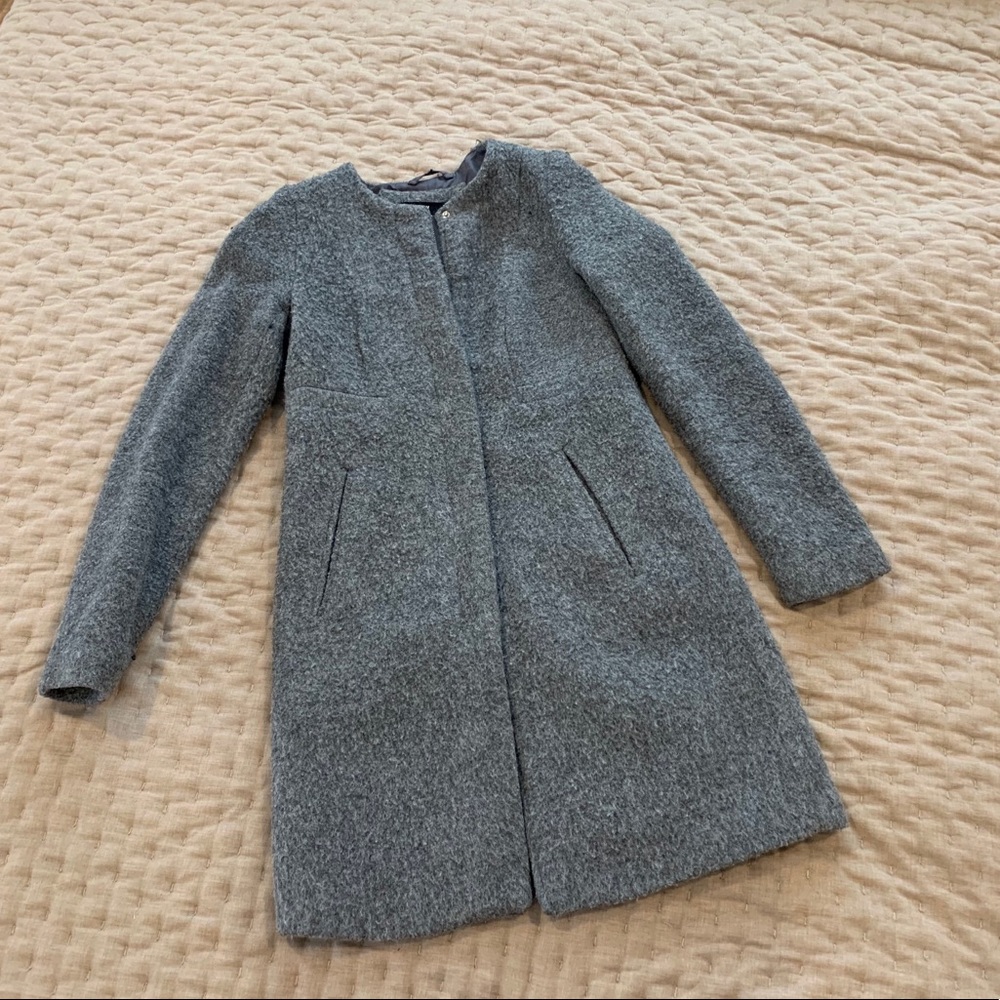 H&M Grey Long Jacket